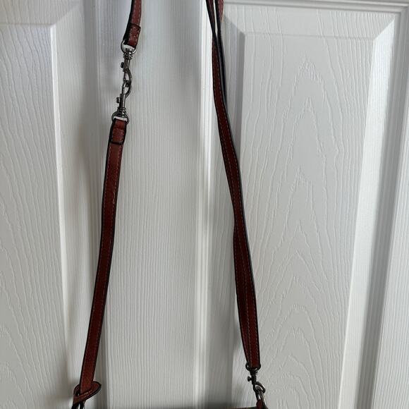 justin mini shoulder crossbody bag metallic hair on hide aztec star embroidery - Picture 7 of 9